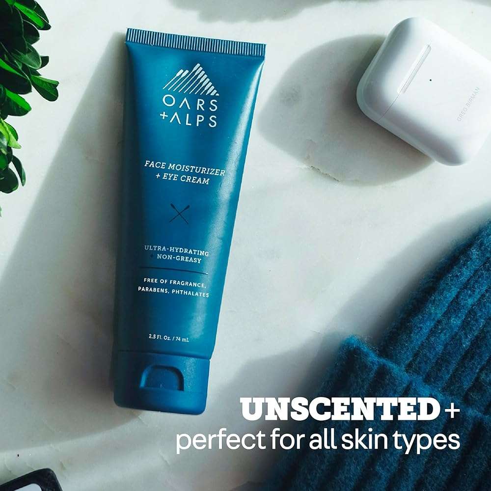 Oars + Alps Anti-Aging Face Moisturizer & Eye Cream, Hydrating Skin Moisturizer with Shea Butter and Jojoba Oil, Lightweight, Non Greasy, Vegan, Gluten Free - Image 6