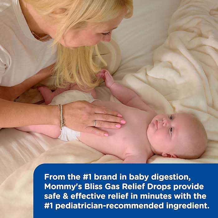 Mommy's Bliss Gas Relief Drops Bottle, Ginger extract flavor, 1 Fl Oz - Image 4