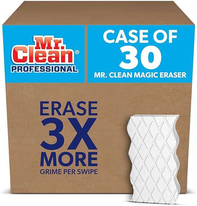 Mr. Clean Magic Eraser Extra Durable, 4.6 X 2.4, 0.7" Thick, White, 30/carton - Image 1