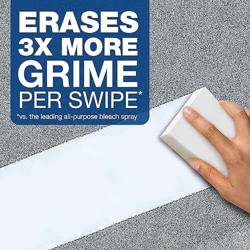 Mr. Clean Magic Eraser Extra Durable, 4.6 X 2.4, 0.7" Thick, White, 30/carton - Image 3