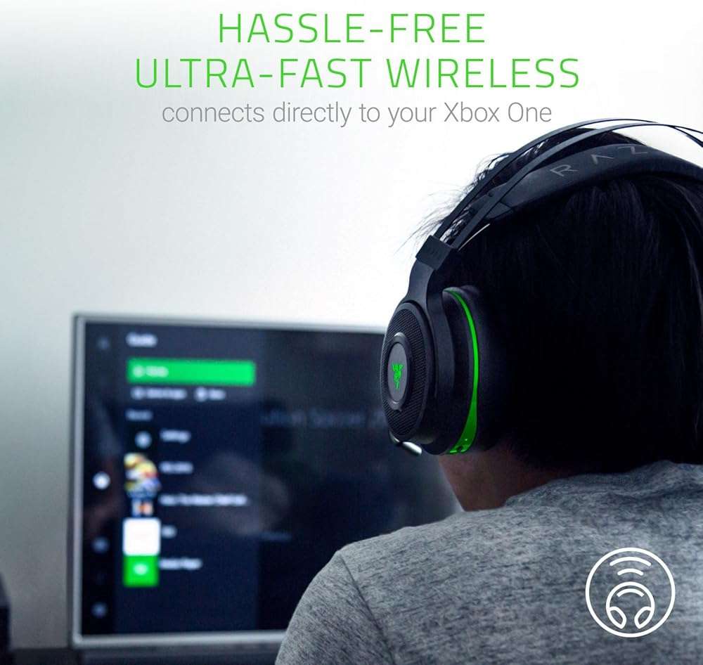 Razer Thresher for Xbox One: Windows Sonic Surround - Lag-Free Wireless Connection - Retractable Digital Microphone - Gaming Headset for PC, Xbox One, Xbox Series X & S - Image 2