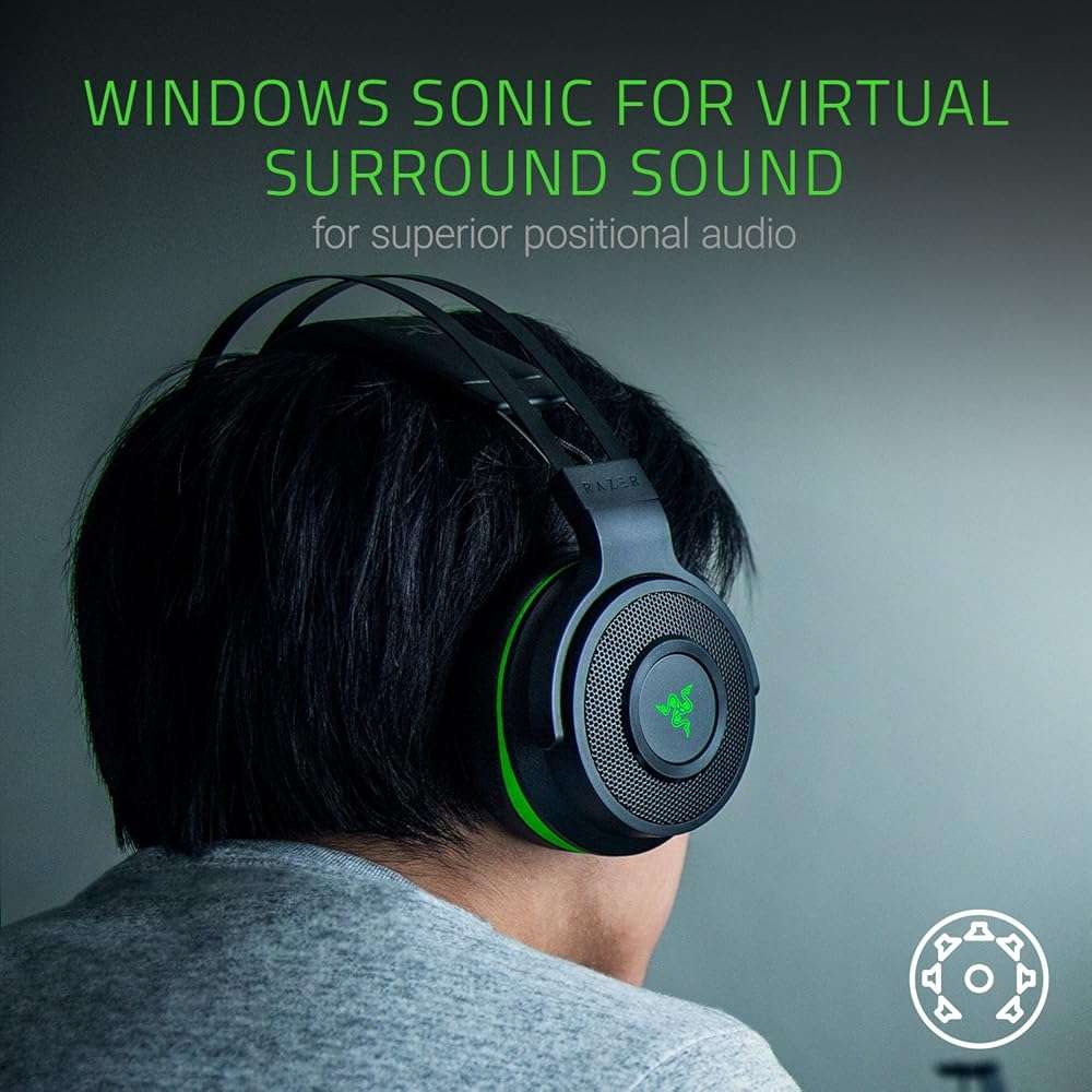 Razer Thresher for Xbox One: Windows Sonic Surround - Lag-Free Wireless Connection - Retractable Digital Microphone - Gaming Headset for PC, Xbox One, Xbox Series X & S - Image 3