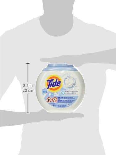 Tide, Pods Free and Gentle Laundry Detergent Soap Pacs, Tide Pods Laundry Detergent, 42 Count - Image 3