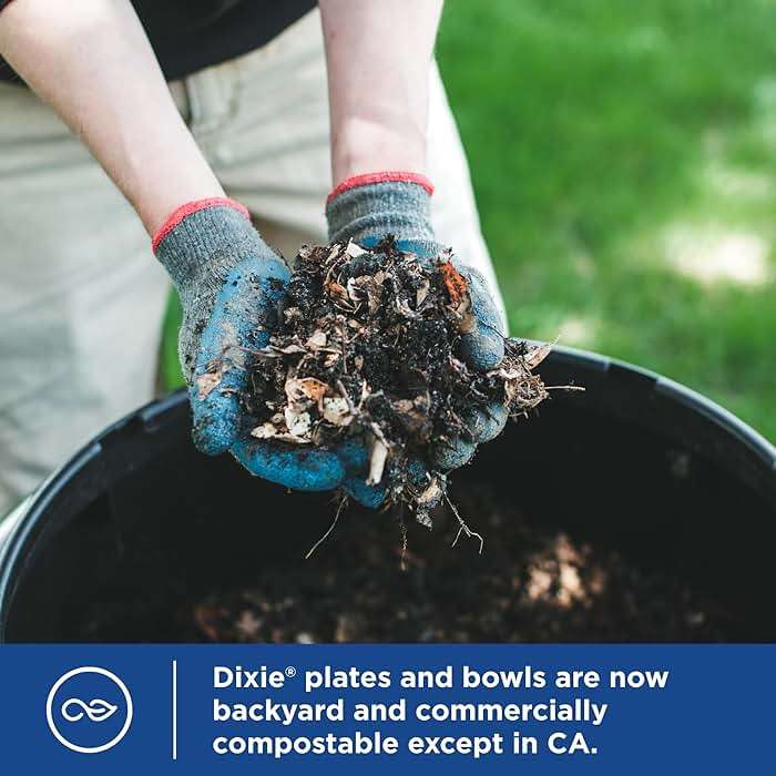 Dixie Medium Paper Plates, 8.5 Inch, 90 Count, 2X Stronger, Microwave-Safe, Soak-Proof, Cut Resistant, Disposable Plates For Everyday Breakfast, Lunch, & Dinner Meals - Image 6