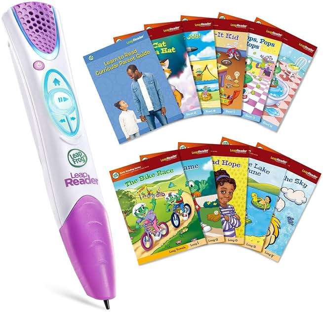 LeapFrog LeapReader System Learn-to-Read 10 Book Mega Pack, Pink - Image 1