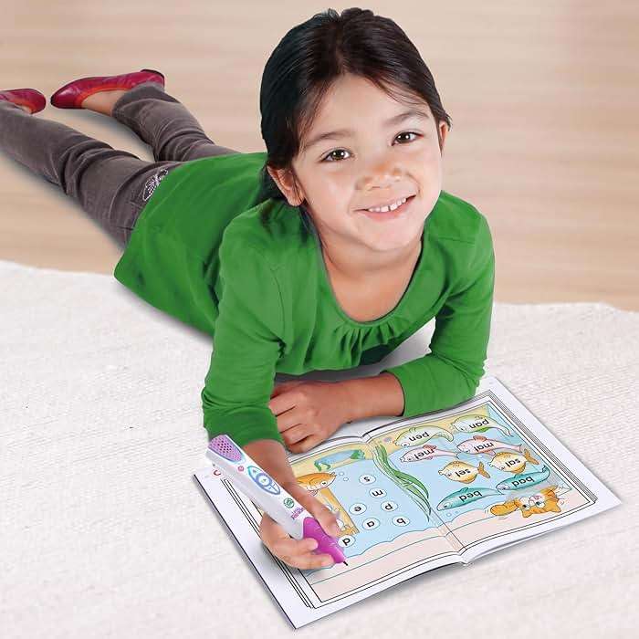 LeapFrog LeapReader System Learn-to-Read 10 Book Mega Pack, Pink - Image 2
