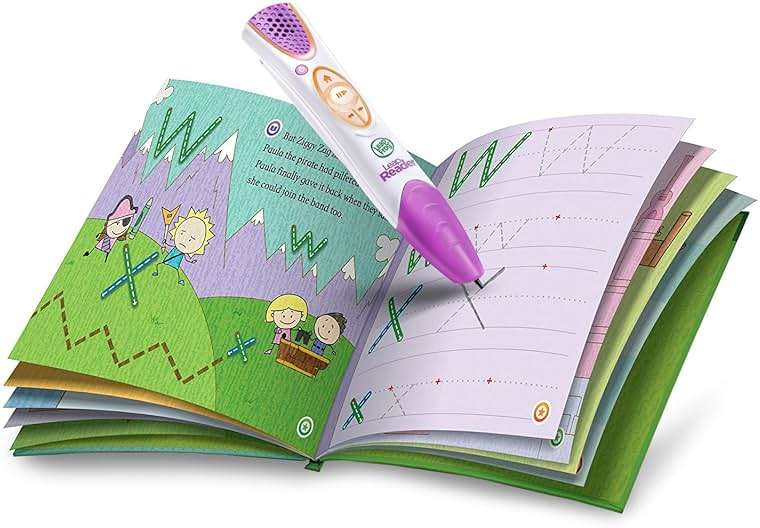 LeapFrog LeapReader System Learn-to-Read 10 Book Mega Pack, Pink - Image 4