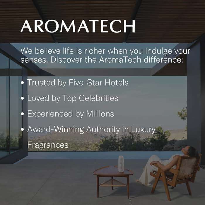 AromaTech The Hotel Aroma Essential Oil Blend: Luxury Hotel Inspired Aromatherapy with Lemon, Lavender, Peach & Pine for Ultrasonic Diffusers & Nebulizers (120 mL, The Hotel) - Image 4