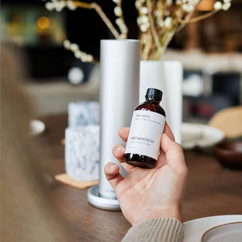 AromaTech The Hotel Aroma Essential Oil Blend: Luxury Hotel Inspired Aromatherapy with Lemon, Lavender, Peach & Pine for Ultrasonic Diffusers & Nebulizers (120 mL, The Hotel) - Image 8