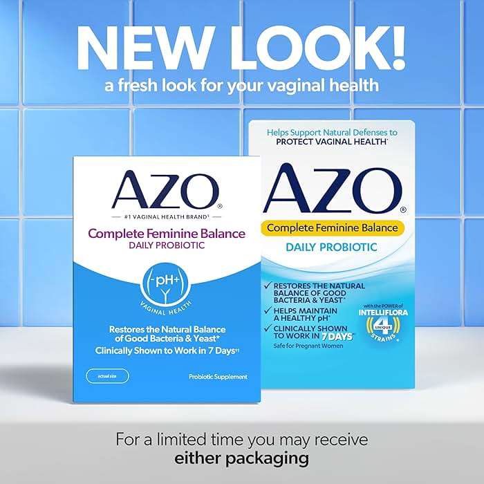 AZO Complete Feminine Balance Daily Vaginal Probiotics for Women, Clinically Proven to Help Protect Vaginal Health, Helps balance pH and yeast, 30 Count - Image 2