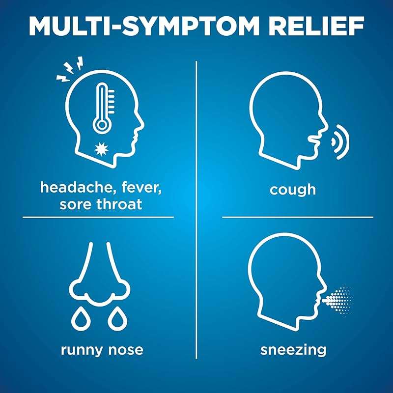 Amazon Basic Care Night Time Cold & Flu Liquid, Cherry, 12 Fl Oz (Pack of 1) - Image 2