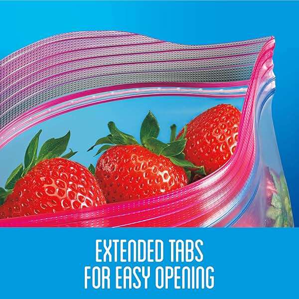 Ziploc Storage Bags with New Grip 'n Seal Technology, For Food, Sandwich, Organization and More, Gallon, 19 Count - Image 6