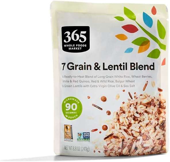 365 by Whole Foods Market, 7 Grain Lentil Blend, 8.8 Ounce - Image 1