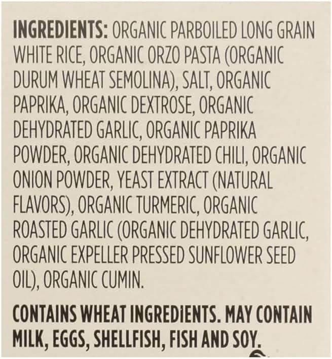 365 by Whole Foods Market, Organic Spanish Rice Pilaf, 6.1 Ounce - Image 3