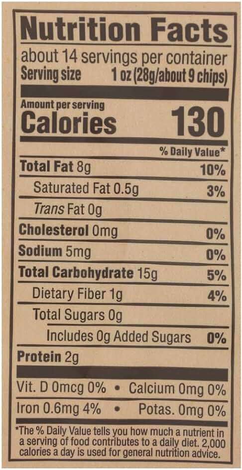 365 by Whole Foods Market, Organic Restaurant Style White Corn Tortilla Chips Unsalted, 14 Ounce - Image 2