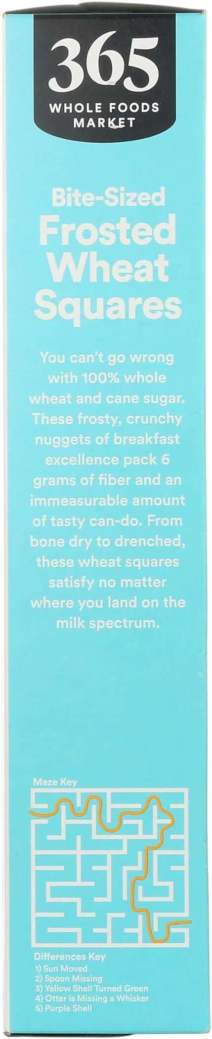 365 by Whole Foods Market, Frosted Wheat Squares Cereal, 16 Ounce - Image 5