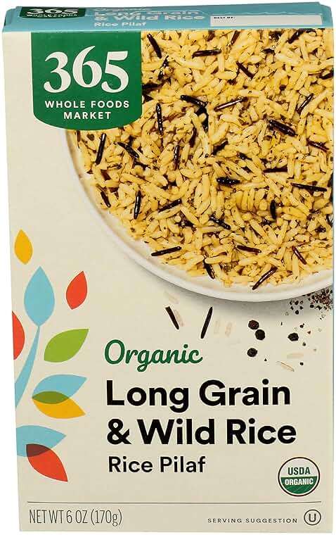 365 by Whole Foods Market, Organic Long Grain & Wild Rice Pilaf, 6 Ounce - Image 1