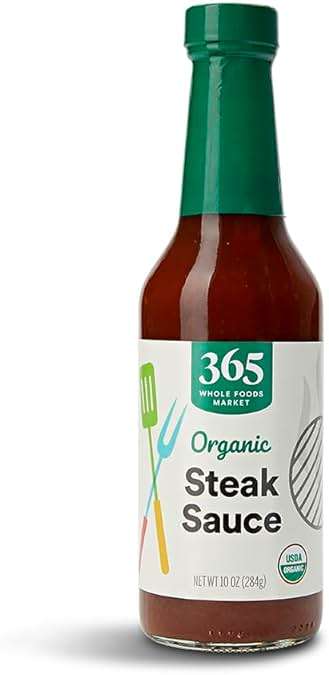 365 by Whole Foods Market, Organic Steak Sauce, Vegan,10 Ounce - Image 1