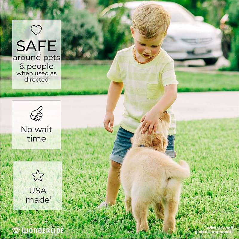 Wondercide - Outdoor Pest Control Spray with Natural Essential Oils - Mosquito, Ant, Insect Repellent, Treatment, Killer - Safe Around Pets Kids 32 oz - Image 5