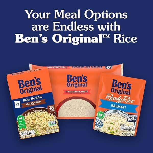 BEN'S ORIGINAL Long Grain Rice and Wild Rice, Fast Cook Rice, 6.2 OZ Box (Pack of 12) - Image 9
