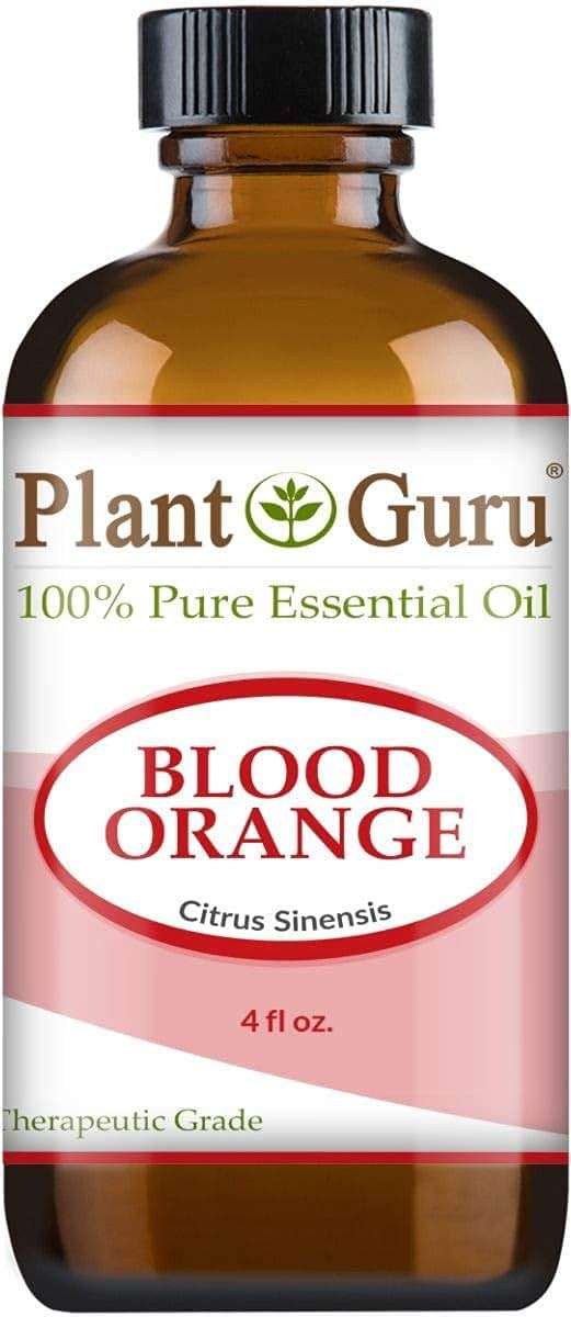 Blood Orange Essential Oil 4 oz. 100% Pure Undiluted Therapeutic Grade Citrus Sinensis, Cold Pressed from Fresh Peels, for Aromatherapy Diffuser, Relaxation and Calming, Natural Cleaner. - Image 2