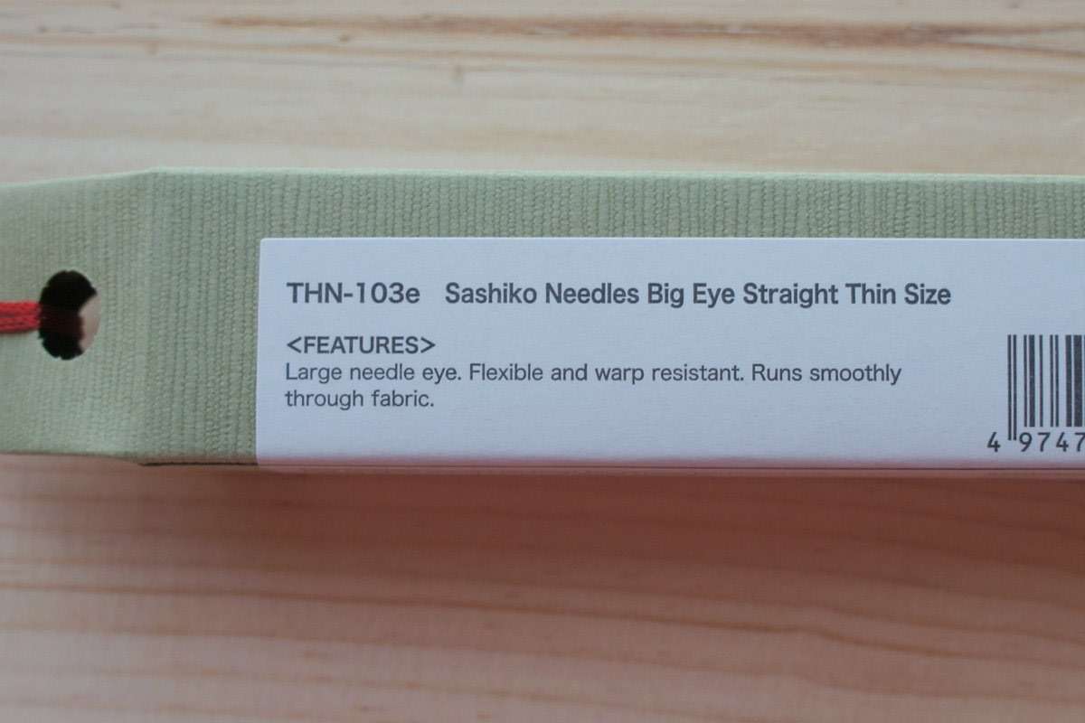 Tulip Sashiko Needles | Big Eye Straight Thin Size - Image 5
