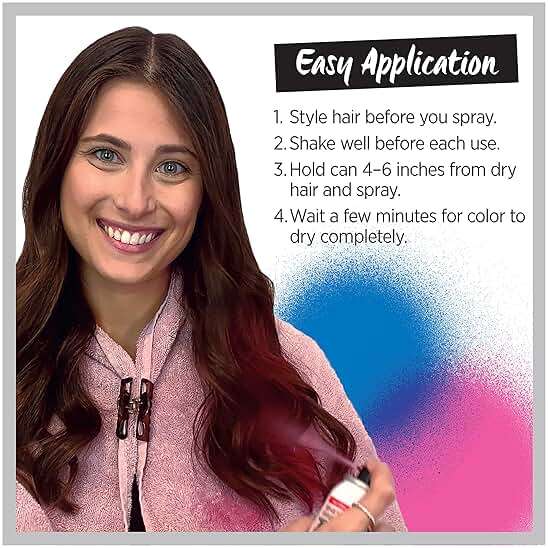 L'Oreal Paris Colorista 1-Day Washable Temporary Hair Color Spray, Purple, 2 Ounces - Image 4