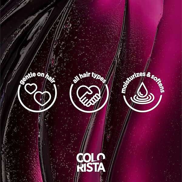 L'Oreal Paris Colorista Semi Permanent Hair Color for Brunettes, Color Depositing Hair Mask Formula, Maroon - Image 4