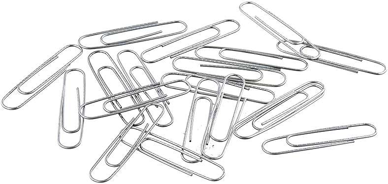 Amazon Basics Jumbo Size Office Paper Clips, Non-Skid, Silver, 1000 Count, 10 Packs of 100, A7072557 - Image 5