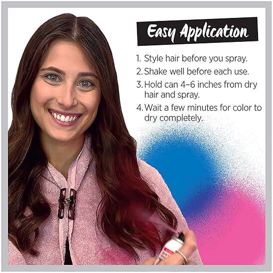 L'Oreal Paris Colorista 1-Day Washable Temporary Hair Color Spray, Silver, 2 Ounce - Image 7