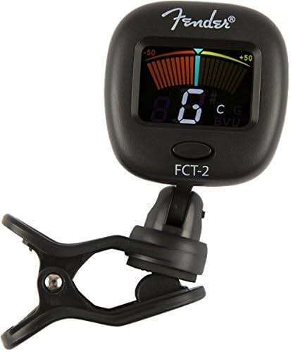 Fender FCT-2 Professional Multi-Instrument Clip-On Tuner for Guitar, Bass, Ukulele, and Violin - Image 2