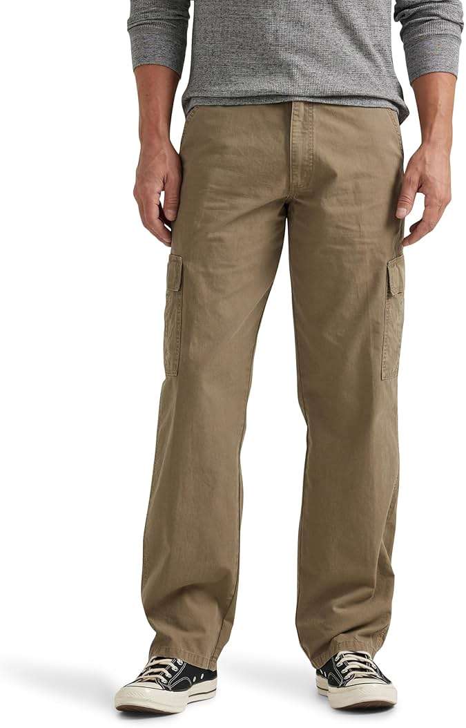 Wrangler Authentics Men's Twill Relaxed Fit Cargo Pant (Logan) - Image 1