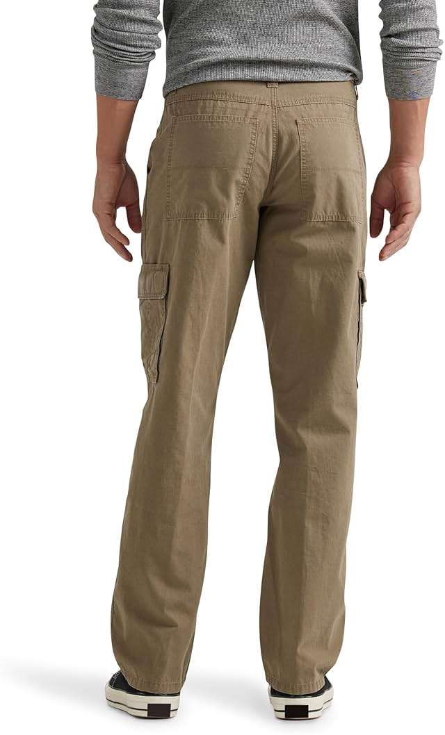 Wrangler Authentics Men's Twill Relaxed Fit Cargo Pant (Logan) - Image 2