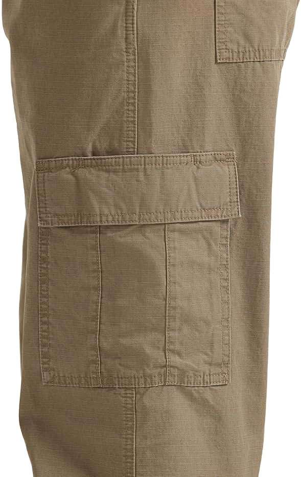 Wrangler Authentics Men's Twill Relaxed Fit Cargo Pant (Logan) - Image 4