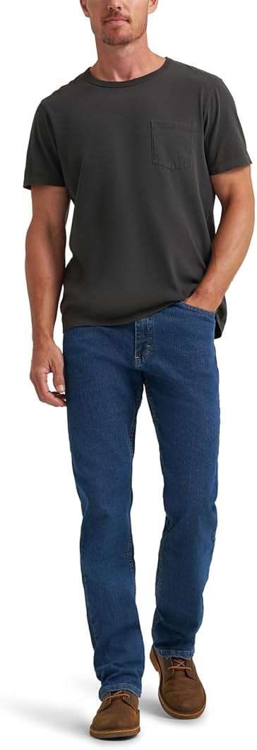 Wrangler Authentics Men's Regular Fit Comfort Flex Waist Jean - Image 4