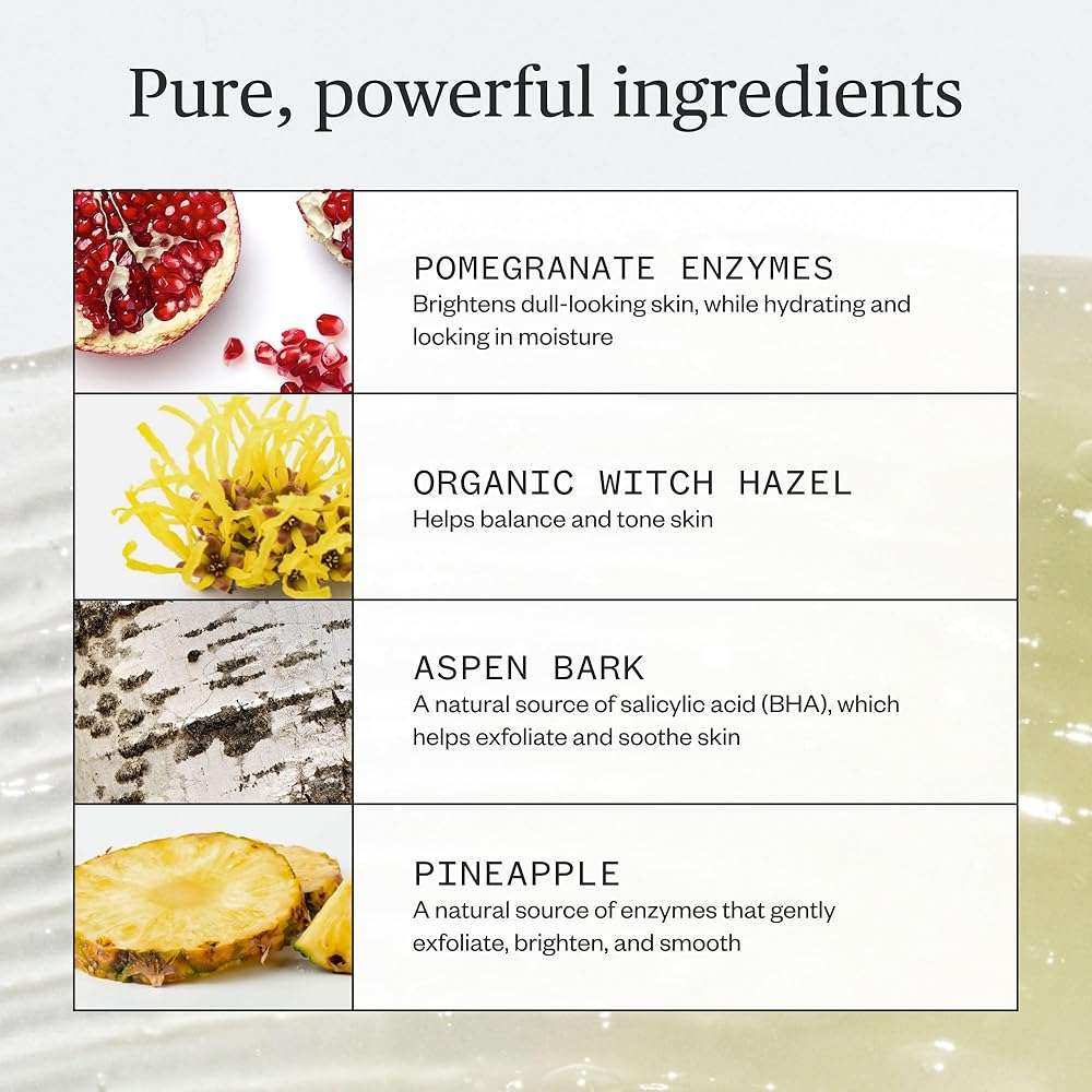 Ursa Major Natural Face Mask | Exfoliates, Brightens and Clarifies Skin | Vegan, Cruelty-Free, Non-Toxic (1.57 fluid ounces) - Image 3