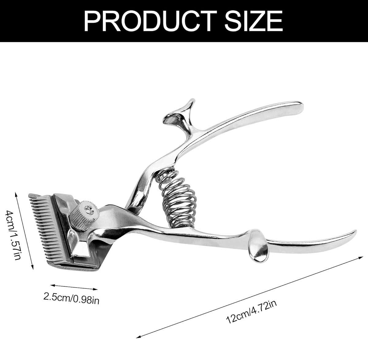 Team-Management 1 Pcs Old Fashion Manual Clipper Haircut Hand Push Low Noise Non-Electric Hair Cutter by PIAOPIAONIU - Image 2