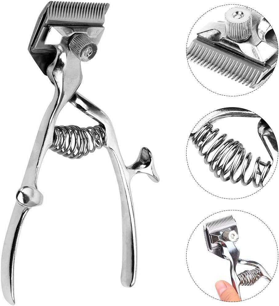Team-Management 1 Pcs Old Fashion Manual Clipper Haircut Hand Push Low Noise Non-Electric Hair Cutter by PIAOPIAONIU - Image 3