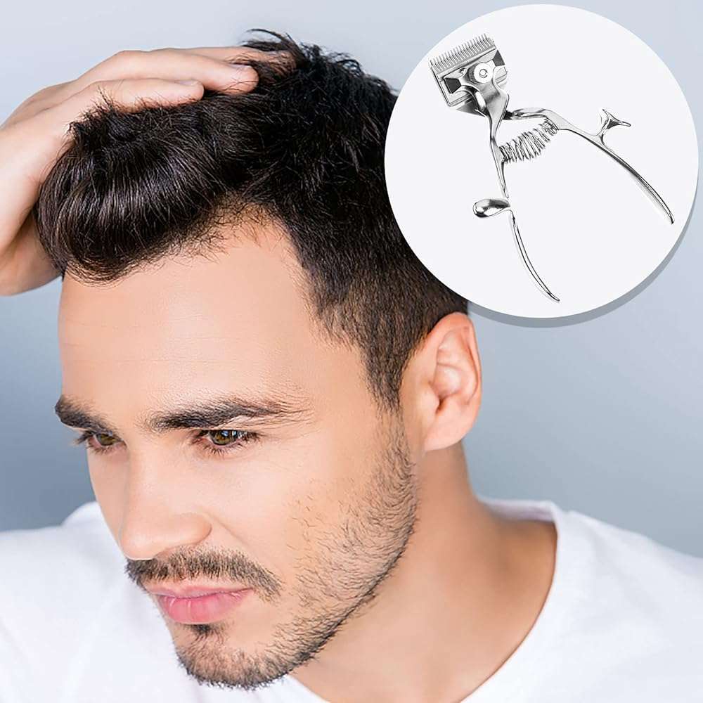 Team-Management 1 Pcs Old Fashion Manual Clipper Haircut Hand Push Low Noise Non-Electric Hair Cutter by PIAOPIAONIU - Image 5