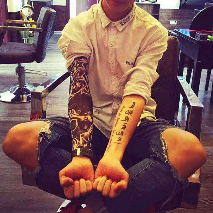 Tatoo Sleeves Men, Women, and Kids – Fake Temporary Tattoo Sleeve for Outdoor Sports, Halloween Decor - Image 8