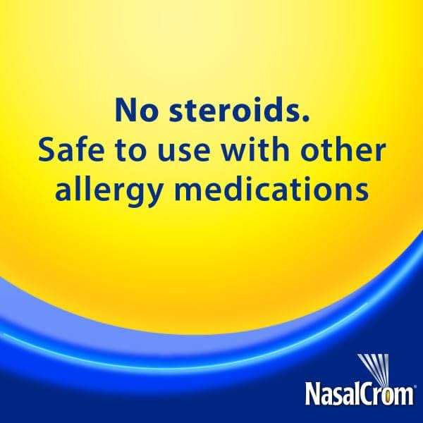 NasalCrom Nasal Spray Allergy Symptom Controller | 200 Sprays | .88 FL OZ (3 Pack) - Image 4