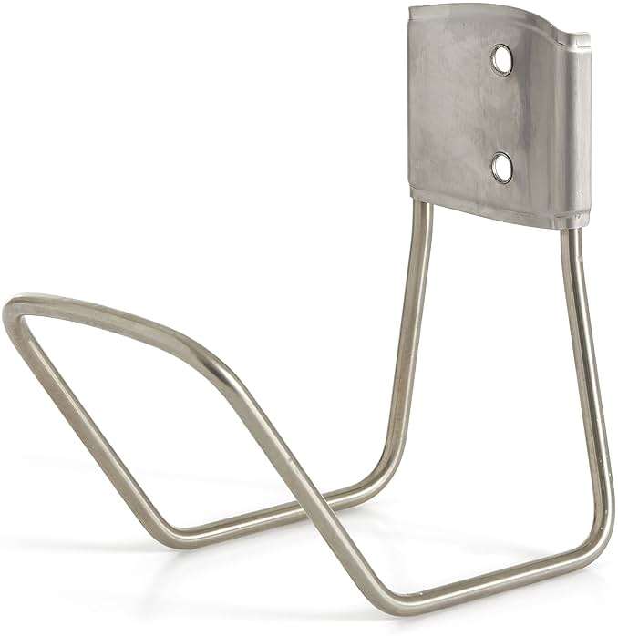 Liberty Garden 681 Hose Hanger, Holds 125-Feet of 5/8-Inch Hose - Stainless Steel - Image 1