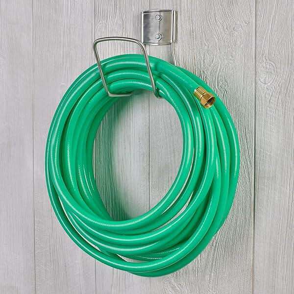 Liberty Garden 681 Hose Hanger, Holds 125-Feet of 5/8-Inch Hose - Stainless Steel - Image 2
