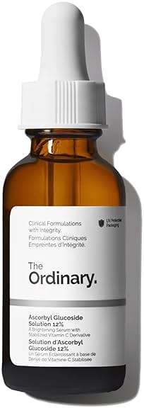 The Ordinary Ascorbyl Glucoside Solution 12%, Vitamin C Serum for Even Skin Tone and Antioxidant Protection, 1 Fl Oz - Image 1