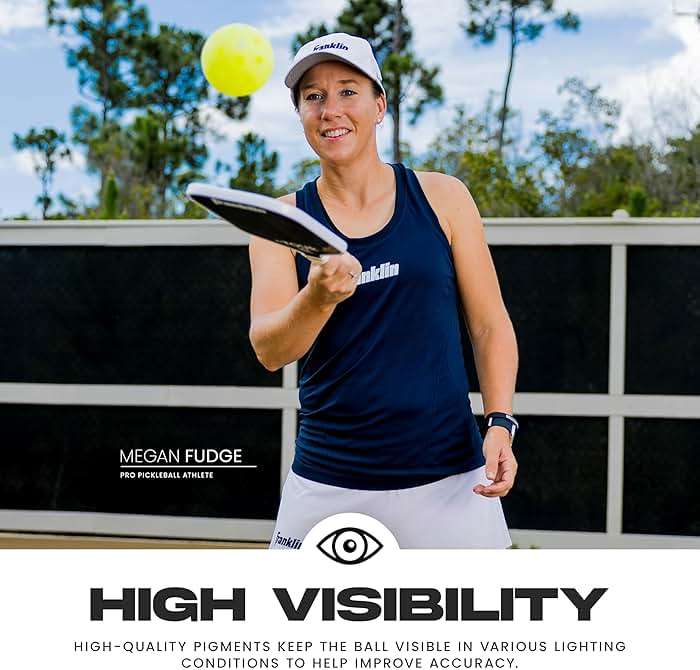 Franklin Sports X-40 Outdoor Pickleballs - Official Ball of USA Pickleball, APP Tour + US Open - Regulation Size - Image 7