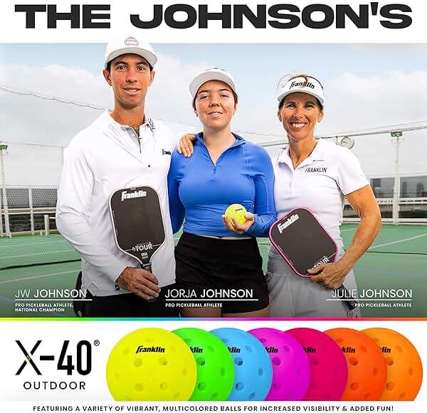 Franklin Sports X-40 Outdoor Pickleballs - Official Ball of USA Pickleball, APP Tour + US Open - Regulation Size - Image 9