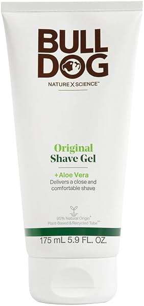Bulldog Mens Skincare and Grooming Original Shave Gel, 5.9 Ounce - Image 1