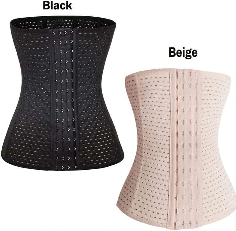 Waist Trainer Cincher Body Shaper Sport Workout For Hourglass 6 Pcs Steel Bone Higher Compression - Image 12
