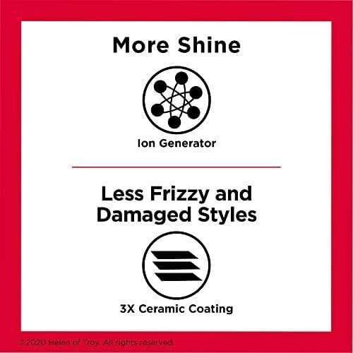 Revlon Hair Straightening and Styling Brush | Great for Second Day Styling (4-1/2 in) - Image 4