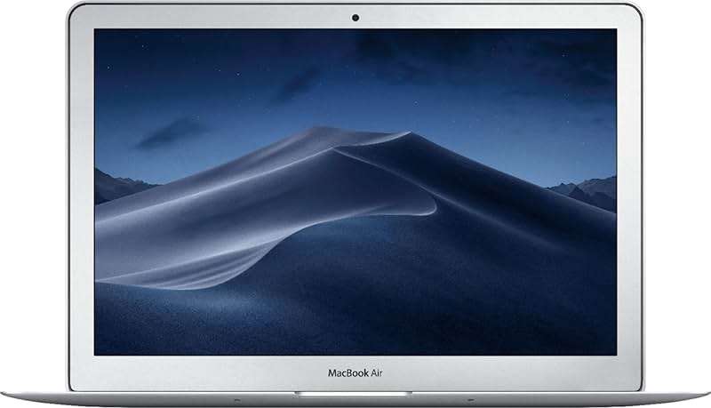 Apple Macbook Air 2017 with 1.8GHz Intel Core i5 (13-inch, 8GB RAM, 128GB SSD Storage) (QWERTY English) Silver (Renewed) - Image 1